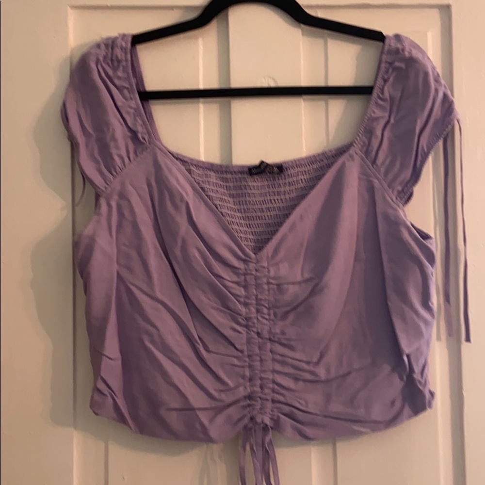 Purple summer shirt